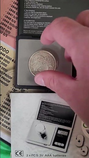 Looking for Rare Coins with a Coin Scale! #rarecoins