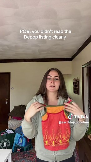 Thrifting Reminder: Read Depop Listings Carefully!