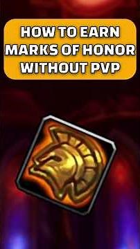 Earn Marks of Honor EASY Without PvP