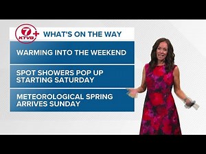 KTVB First Alert Weather+: Stray showers return to open up March