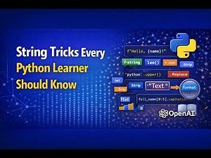 Essential Python String Techniques for Beginners and Advanced Learners