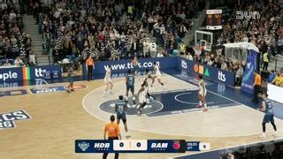 Spiel-Highlights zu MLP Academics Heidelberg - BMA365 Bamberg Baskets