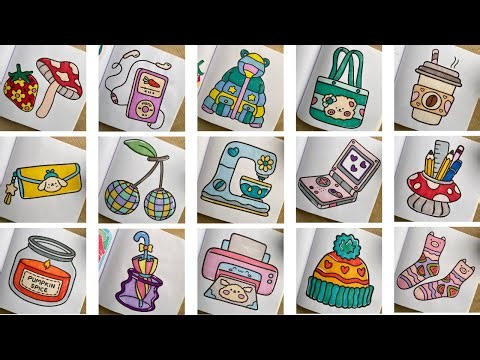 Coloring ASMR | 2 hours for pure Relaxation | CocoWyo Coloring Book | No Talking