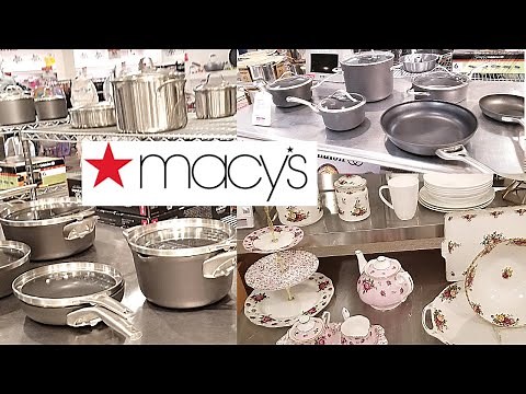 Huge Macy's Kitchen Stuff Kitchenware On Clearance Pots And Pans Sale SHOP WITH ME