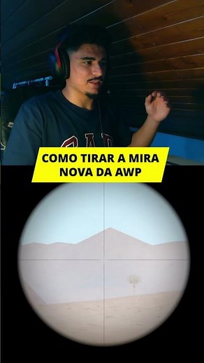 Como tirar a nova mira da AWP da mais recente atualização do Counter-Strike 2.