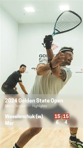 🎥 Day 5 of #IRTJuneRewind! The 2024 Golden State Open semifinal between Kane Waselenchuk & Javier Mar did not disappoint. Power, finesse, and straight-up racquetball brilliance. 🔥 See the full highlights now on the official IRT YouTube. #RacquetballReturns | International Racquetball Tour