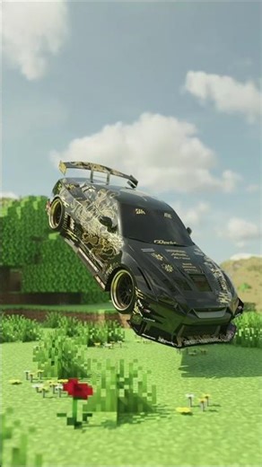 Nissan golden look+minecraft 😄