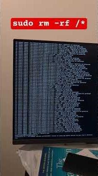 sudo rm -rf /*