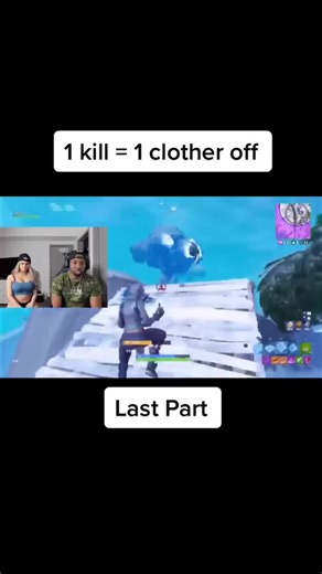 Fortnite Challenge: One Kill, One Clothing Off