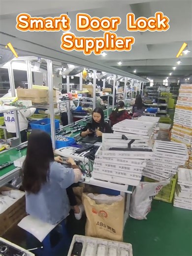 Smart Security Door Lock | Factory Direct Production New smart door lock from China factory production line! 🔒 ✅ Fingerprint unlock & facial recognition unlock ✅ Remote control via phone APP (anytime, anywhere) ✅ Built-in door monitoring (real-time view) ✅ High-security lock body, stable performanceFactory direct production, support bulk orders, custom LOGO/function available!Need quote/sample? Comment