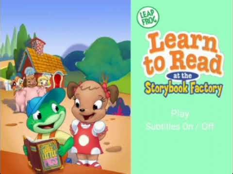 Opening to LeapFrog: Learn To Read at the Storybook Factory 2008 DVD (Innokidz)