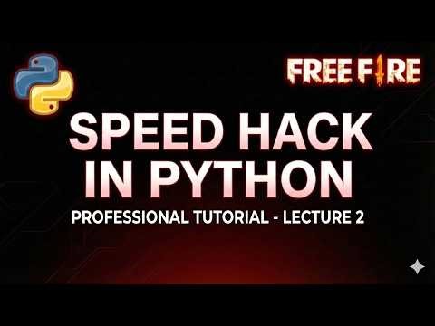How To Make Panel in Python ! Speed Hack Done | Python External Panel Series Lecture no.2