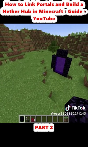 How to Link Portals and Build a Nether Hub in Minecraft - Guide - YouTube (2)