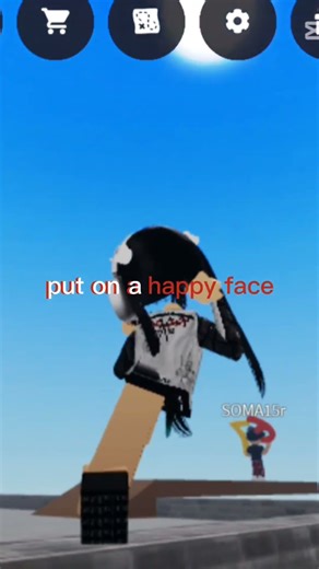 .... happy face... #roblox #lyricvideo