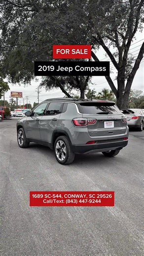 2019 Jeep Compass — Now Available at Brothers Auto Sales Reliable, stylish, and ready for the road. Whether you’re commuting, road-tripping, or running daily errands, the Compass offers a perfect balance of comfort and capability.  Visit us at: 1689 SC-544, Conway, SC 29526  Call/Text: (843) 447-9244 #preownedcar #preownedcarsforsale #brothersautosales #myrtlebeach #jeep | Brothers Auto Sales | Facebook