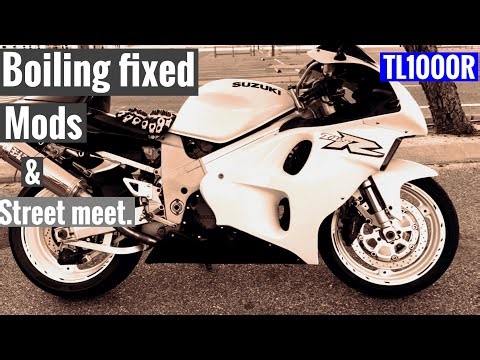SUZUKI TL1000R Overheating fix, mods & street meet.