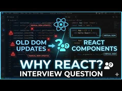 React Interview Question: What Problem Does React Solve?