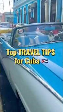 Top Cuba Travel Tips You NEED to Know 🇨🇺🔥 Ft. ​⁠@thepindropshow