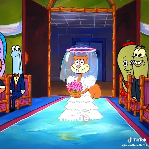 Spongebob and Sandy Wedding Theme - Nikia