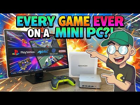 Every Retro Video Game EVER on a LINUX Mini PC?! [Batocera Linux x Geekom A7 Max]