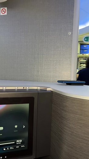 Luxury First Class Flight Experience to Italy