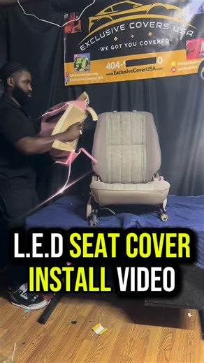 5K views · 139 reactions | @exclusiveseatcovers Everyone kept asking how to install and wire these… so here’s the full breakdown  Order your custom LED glow seat covers — link in bio. | Exclusive Covers Usa | Facebook