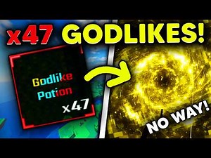 I Used 47 GODLIKES At ONCE And ROLLED THIS AURA... | Sol's RNG