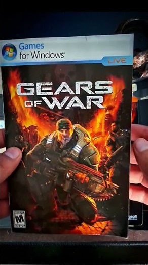 GEARS OF WAR 1 PC FORMATO FISICO #gearsofwar #gaming #formatofísico