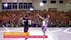 You know the song, now watch Beto Perez and ZES Vicky Zagarra move to #Azukita from ZIN™ 73 that is sure to be a hit in your classes! Want the full choreo? Log in to ZIN™ Now: http://bit.ly/2EiQepE | Zumba Instructor Network - ZIN