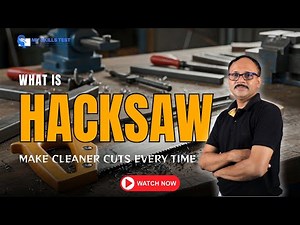 Professional Hacksaw Techniques Every Beginner Must Know | Hacksaw Basics + Safety & Cutting Tricks