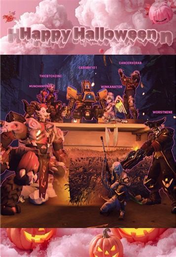 If you are seeing this— this is your sign to take Halloween photos with your friends on Overwatch. Please share your group photos in the comments. #overwatch2 #ow2 #squad #mercymain #halloween @Desirelove93 @Carsbv101 @Munchkinperez @Dennis.NJ @Bettyboop🥰❤️