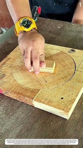 Cutting Wooden Boards: How a Cutting Machine Turns Square Wood Into Round