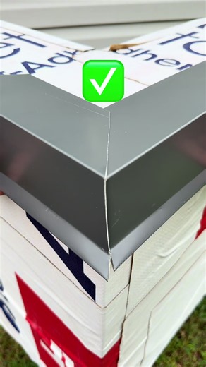 Install Flashing Metal Roofing Miters Outside #roofing #construction #install #metal #tips