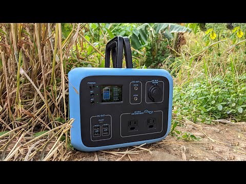 Silent portable power generator unboxing, teardown and review - BLUETTI AC50S