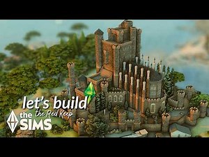 Building The Red Keep from Game of Thrones in The Sims 4 🏰