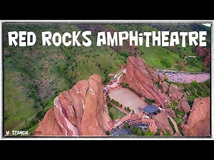 Red Rocks Amphitheatre - Morrison, Colorado 4K (DJI Mavic Air 2 Footage) Denver's Amphitheatre!!