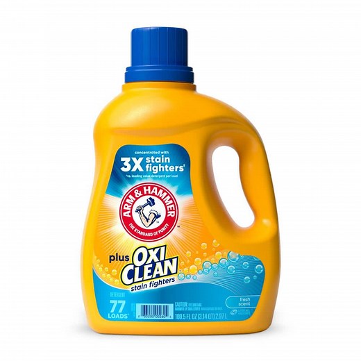 Reviews for ARM & HAMMER Fresh Scent Plus OxiClean Liquid Laundry Detergent, 77-Loads, 100.5 fl.oz. | Pg 1 - The Home Depot