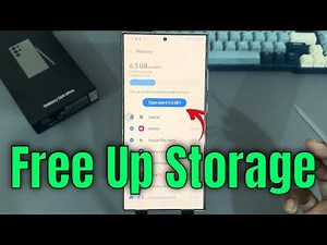 Samsung Galaxy S24 /S24+ /S24 Ultra: How to clear storage samsung