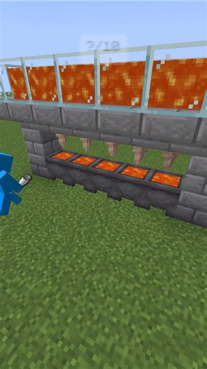How to make a simple and easy lava farm in Minecraft #minecrafttutorial #minecraft #shorts
