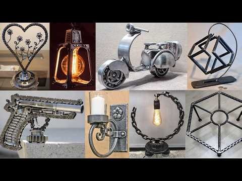scrap metal art and decor ideas