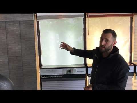 How to level Hunter Douglas Duette/Applause blinds.