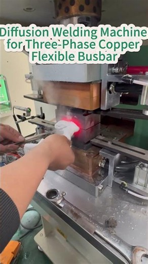 Diffusion Welding Machine for Three-Phase Copper Flexible Busbar