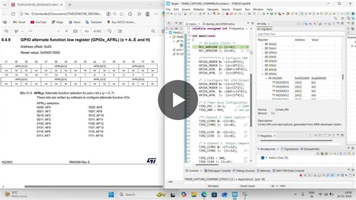🚀Mastering Timer Modes (TIM2): Output Compare vs. Input Capture Understanding how to manipulate signals at the hardware level is key to efficient embedded design. Here is a breakdown of two… | V Iyyappan