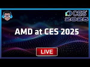 CES 2025: AMD Keynote Live stream