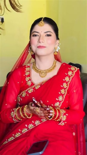 Baby Das | Makeup Artist | Guwahati on Instagram: "Beautiful Nepali bride @_naturenut_gal ❤️ Assist : @jumidas7302 . . . . . . . . #bride #instamood #trend #guwahati #nepalibride #tradition"