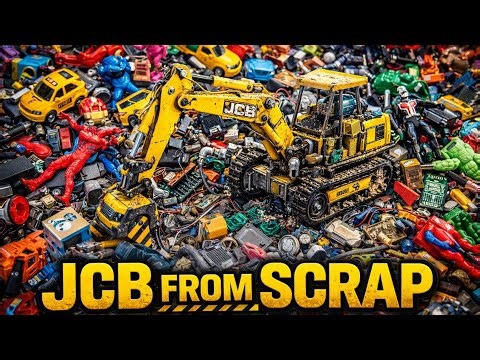 “I Tested DC Motors and Built a JCB from Scrap!”