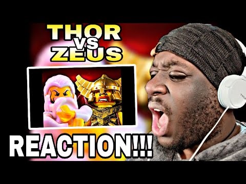 Zeus vs Thor. Epic Rap Battles of History(REACTION)