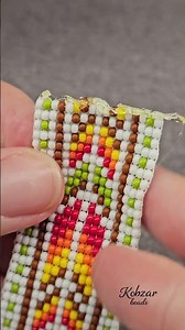 How finish a beaded bracelet on a loom?