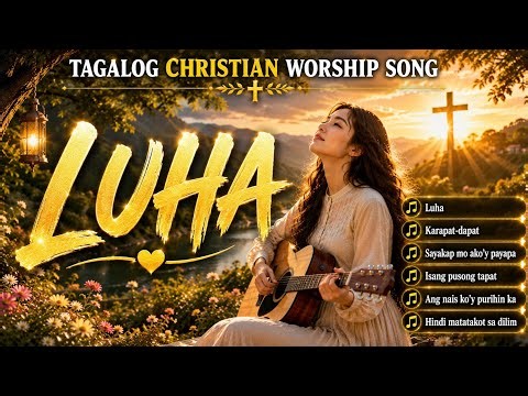 🙏LUHA|Best Tagalog praise and worship song with (lyrics)