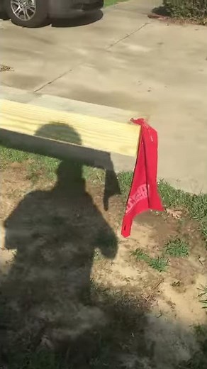 How to load 16 foot lumber on a short bed truck.